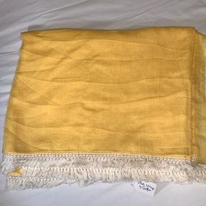 Bali Wrap by Sunlily, Yellow, 57” x 70”, NWT